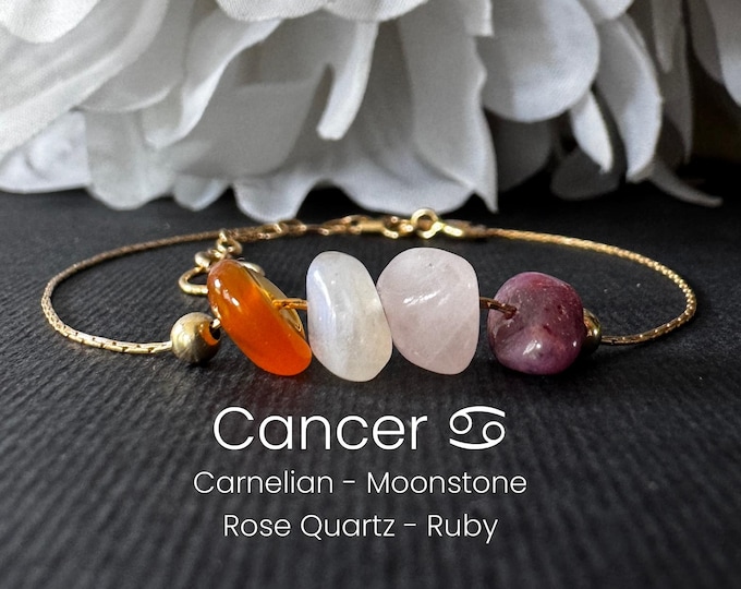 Cancer Bracelet Astrology Gifts Anklet Zodiac Gift