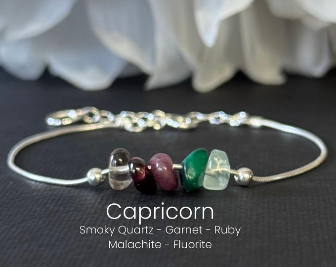 Capricorn Aquarius Pisces Aries Bracelet Astrology Gifts Anklet Zodiac Gift