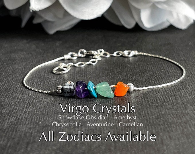 Virgo Libra Scorpio Sagittarius Bracelet Astrology Gifts Anklet Zodiac Gift