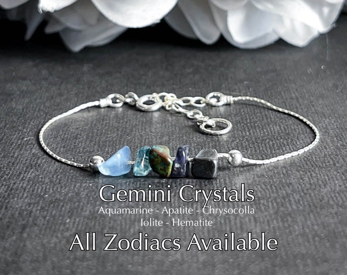 Gemini Cancer Leo Virgo Bracelet Astrology Gifts Anklet Zodiac Gift