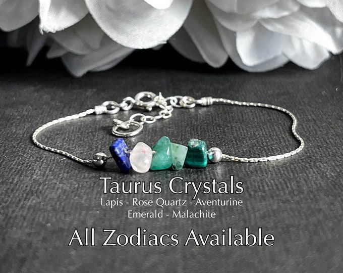 Taurus Gemini Cancer Leo Bracelet Astrology Gifts Anklet Zodiac Gift