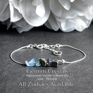 Gemini Cancer Leo Virgo Bracelet Astrology Gifts Anklet Zodiac Gift