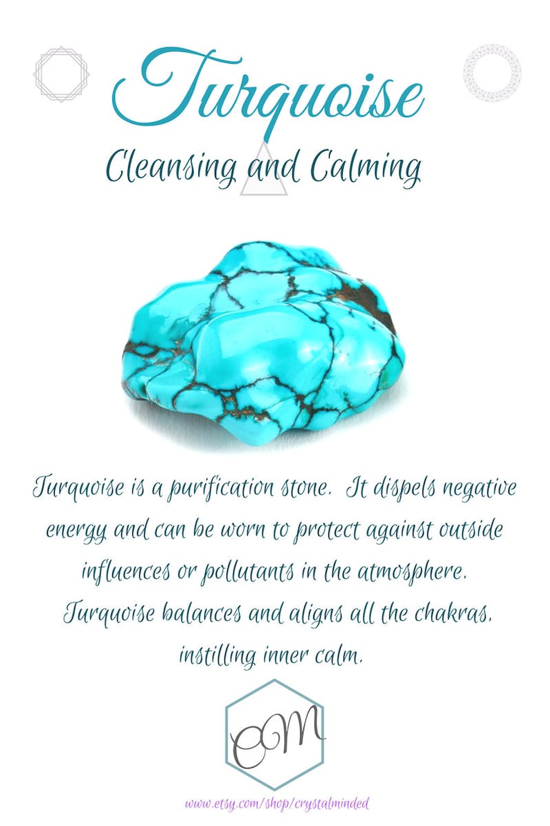 Raw Turquoise Satellite Chain Protection Necklace