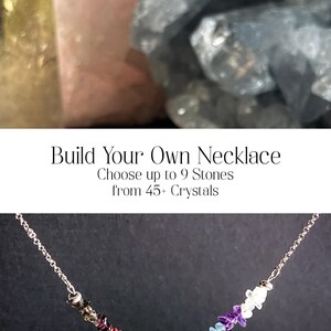 Custom Gemstone Necklace for Personalized Crystal Intentions