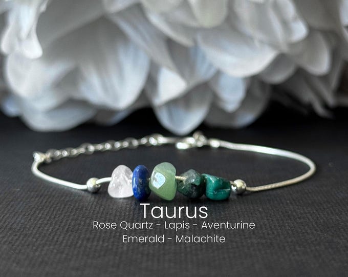 Taurus Gemini Cancer Leo Bracelet Astrology Gifts Anklet Zodiac Gift