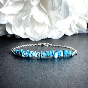 Turquoise Healing Crystals Bead Bracelet