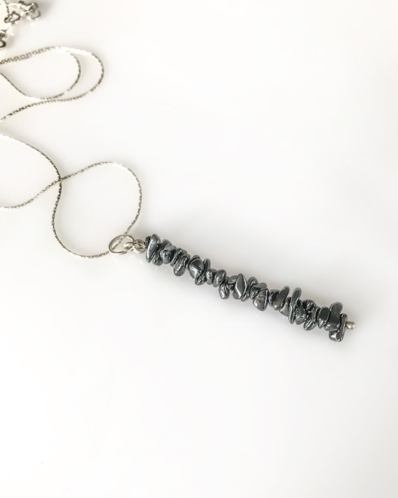 Natural hematite best sale pendants