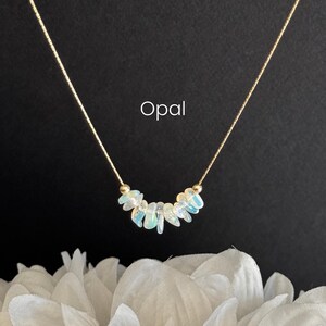 Opal Raw Crystal Necklace