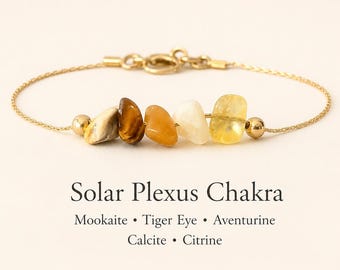 Braccialetto di guarigione dei chakra, gioiello per il plesso solare, pietra preziosa di cristallo giallo, accessorio per la meditazione e l'energia, regalo per il benessere spirituale, braccialetto per la caviglia da yoga.