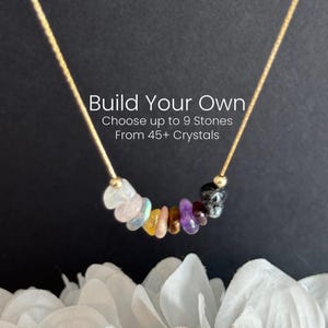 Build Your Own Custom Necklace with Personalized Crystal Intentions