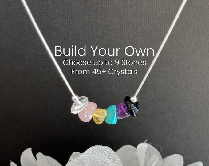 Build Your Own Custom Necklace with Personalized Crystal Intentions
