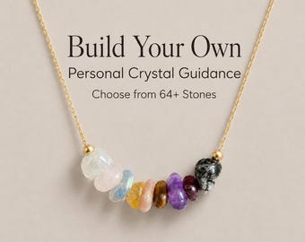 Build Your Own Custom Necklace with Personalized Crystal Intentions