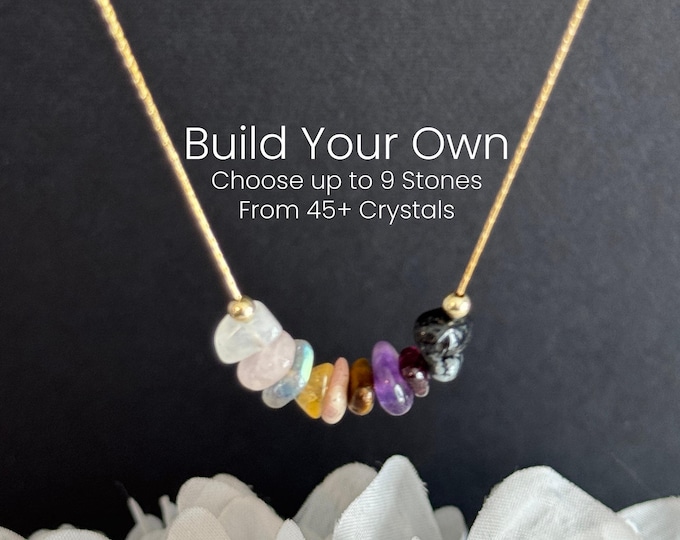 Build Your Own Custom Necklace with Personalized Crystal Intentions