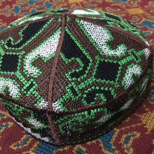 Size 55  , Boy Young Child cap ,Islamic Men Hat ,Muslim Cap, salat Hat , Imam Hat, Embroidery hat  Beanie Hat ,kufi prayer cap,Pakistani Q