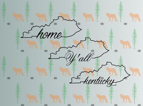 Free Free 331 Cricut Kentucky Home Svg SVG PNG EPS DXF File