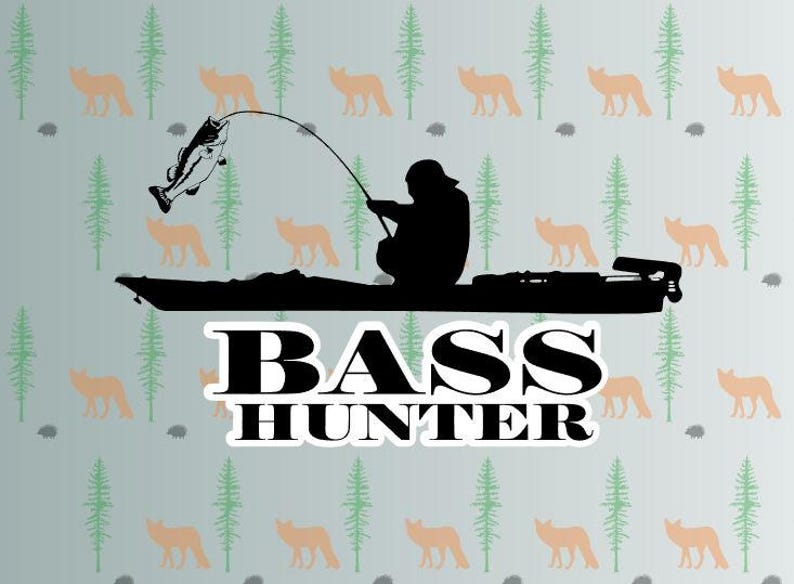 Free Free 148 Bass Fishing Silhouette Svg SVG PNG EPS DXF File