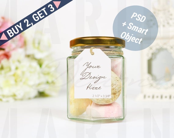 Wedding Gift Tag Mockup Thank You Tag Mock Up