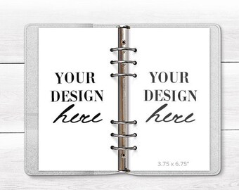 Persönliche Größe Planer Mockup, Planer Einlagen Mockup, Planer Seiten Mockup, Ring gebunden Planer Mockup, Planer Binder Mockup, 1218