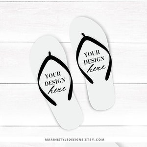 Flip Flops PSD Mockup, Flip flops with strap mockup, Summer Beach Flip Flops Mock up, Flip Flop Stock Photo, PSD with Smart Object, 988