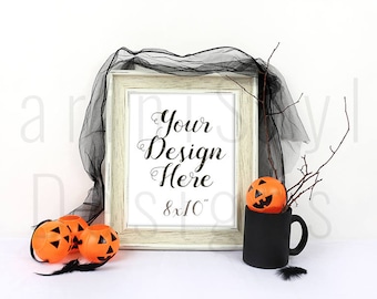 Download Halloween Frame Mockup 8x10 Empty Frame Vertical Halloween Styled Stock Photography Stock Photo Styled Stock Image Product Mockup 558 Free Mockups Psd Template Yellowimages Mockups