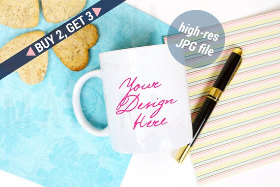 Mug Mockup Coffee Mug Stock Photo 11oz White Mug