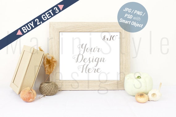 Wood Sign Mockup 8x10 Rustic Frame Mockup Farmhouse Sign