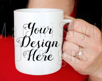 Download Free White Mug Mockup Feminine Styled Stock Photography Mug Mock Up Coffee Mug Stock Photo Stock Image Future Mrs I M Engaged Ring 376 Brochure Design Photoshop PSD Mockup Template