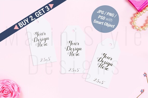 Gift Tag Mockup Wedding Tag Mockup Thank You Card
