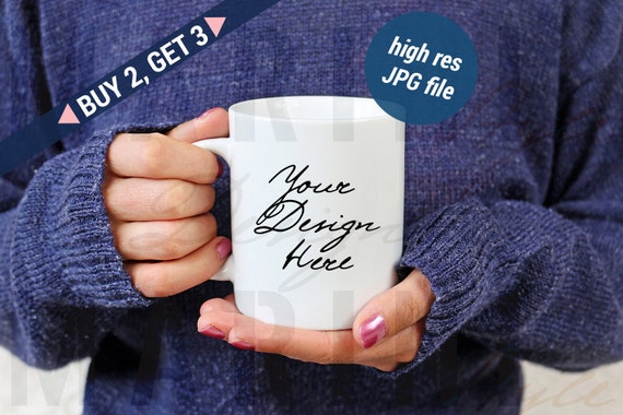 Mug Mockup Woman Holding Mug Mockup 11oz Mug Stock Mug Mockup Woman Holding Mug Mockup 11oz Mug Stock