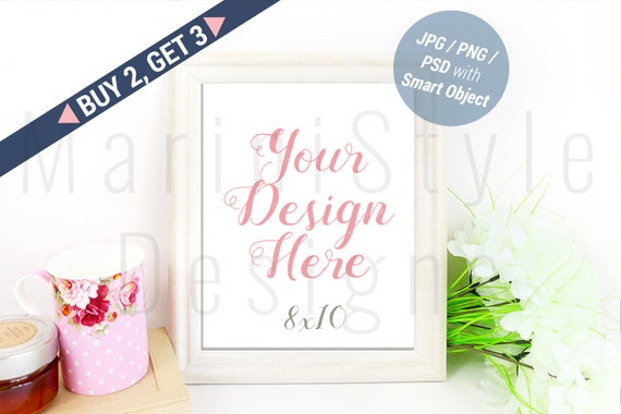 White Frame Mockup 8x10 Frame Stock Photo Frame Mockup White Frame Mockup 8x10 Frame Stock Photo Frame Mockup