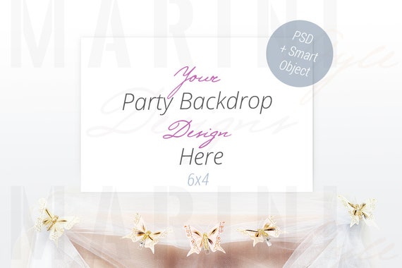 Party Backdrop Mockup For Wedding Birthday Bridal Shower Baby Party Backdrop Mockup For Wedding Birthday Bridal Shower Baby