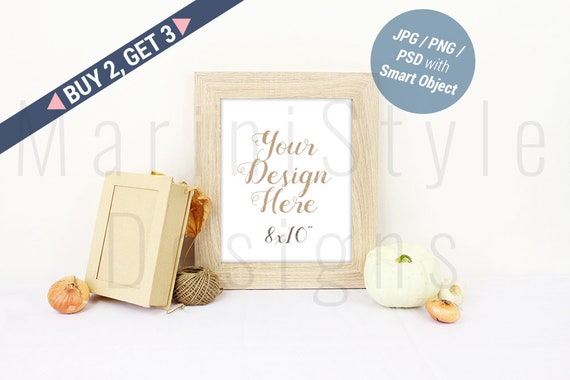 Wood Frame Mockup 8x10 Farmhouse Sign Mockup Wood Sign