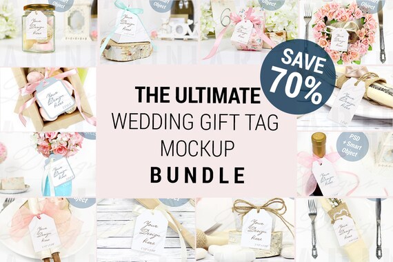 Gift Tag Mockup Bundle Wedding Tag Mockup Bundle Photoshop Gift Tag Mockup Bundle Wedding Tag Mockup Bundle Photoshop