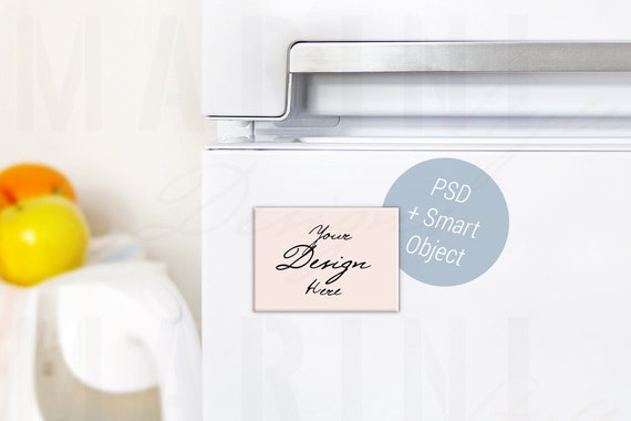 Download Horizontal Vertical Magnet Mockup Psd Smart Object Stock Etsy