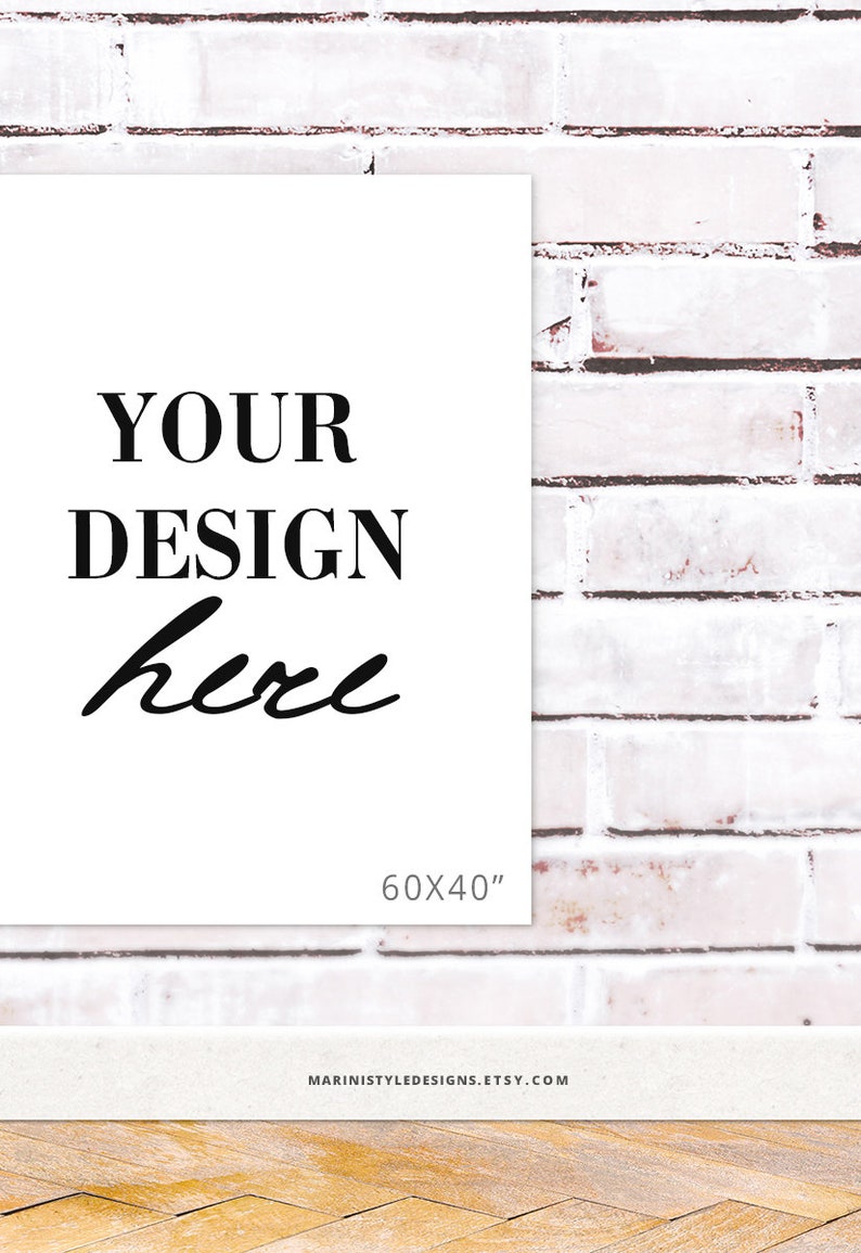 Wall Backdrop Mockup for Party Poster Party Banner ...