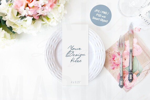 Download Wedding Menu Mockup Wedding Stationery Mockup Program Etsy Yellowimages Mockups