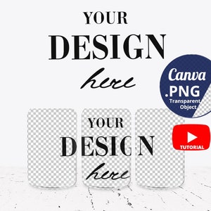 Full wrap Mockup 16oz Glass Can no lid & free space for design view, 3 Clear Libbey glass can mockup, Beer can glass mockup, Canva PNG 1404