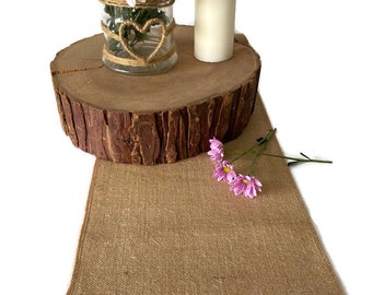 Natural Hessian Table Runner and Cutlery Holders Table Sets for Weddings & Events