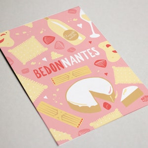 BedonNantes / Carte Postale / Marillon the Beef / Illustration / ville