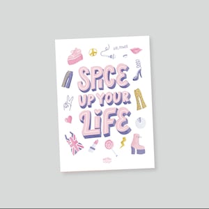 Spice Up Your Life / Carte Postale / Marillon the Beef / Illustration / musique