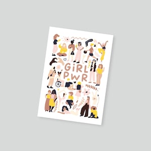 Girl power / Carte Postale / Marillon the Beef / Illustration / mood
