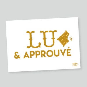 Lu & Approuvé / Carte Postale / Marillon the Beef / Illustration