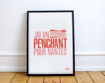 A Penchant for Nantes / Marillon the Beef / Poster / illustration / wall decoration / city