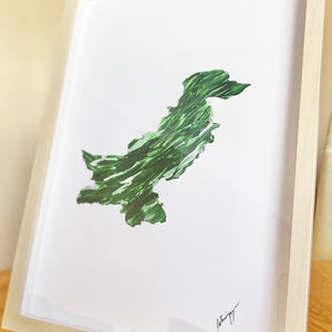 Pakistan Map Painting