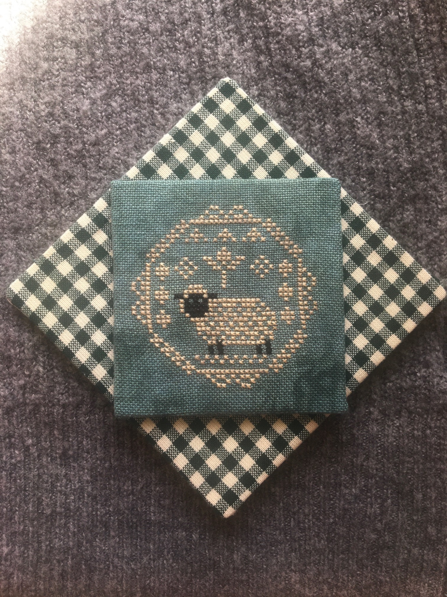 Quirky Quakers #8: Sheep - Cross Stitch Pattern - PDF Chart