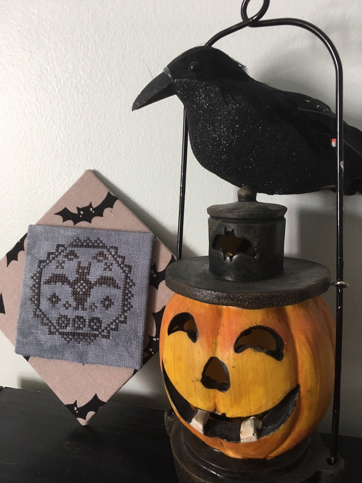 Quirky Quakers #3: Bat - Cross Stitch Pattern - PDF Chart