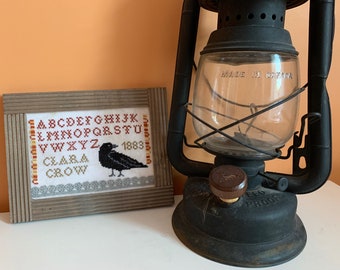 Clara Crow Sampler - Cross Stitch Chart - PDF Version