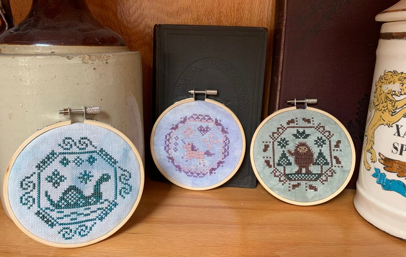 Quirky Quaker Mythical Creatures from Darling Whimsy Designs