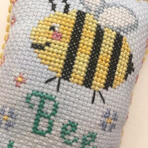 Bee Happy Cross Stitch Chart PDF Copy image 2