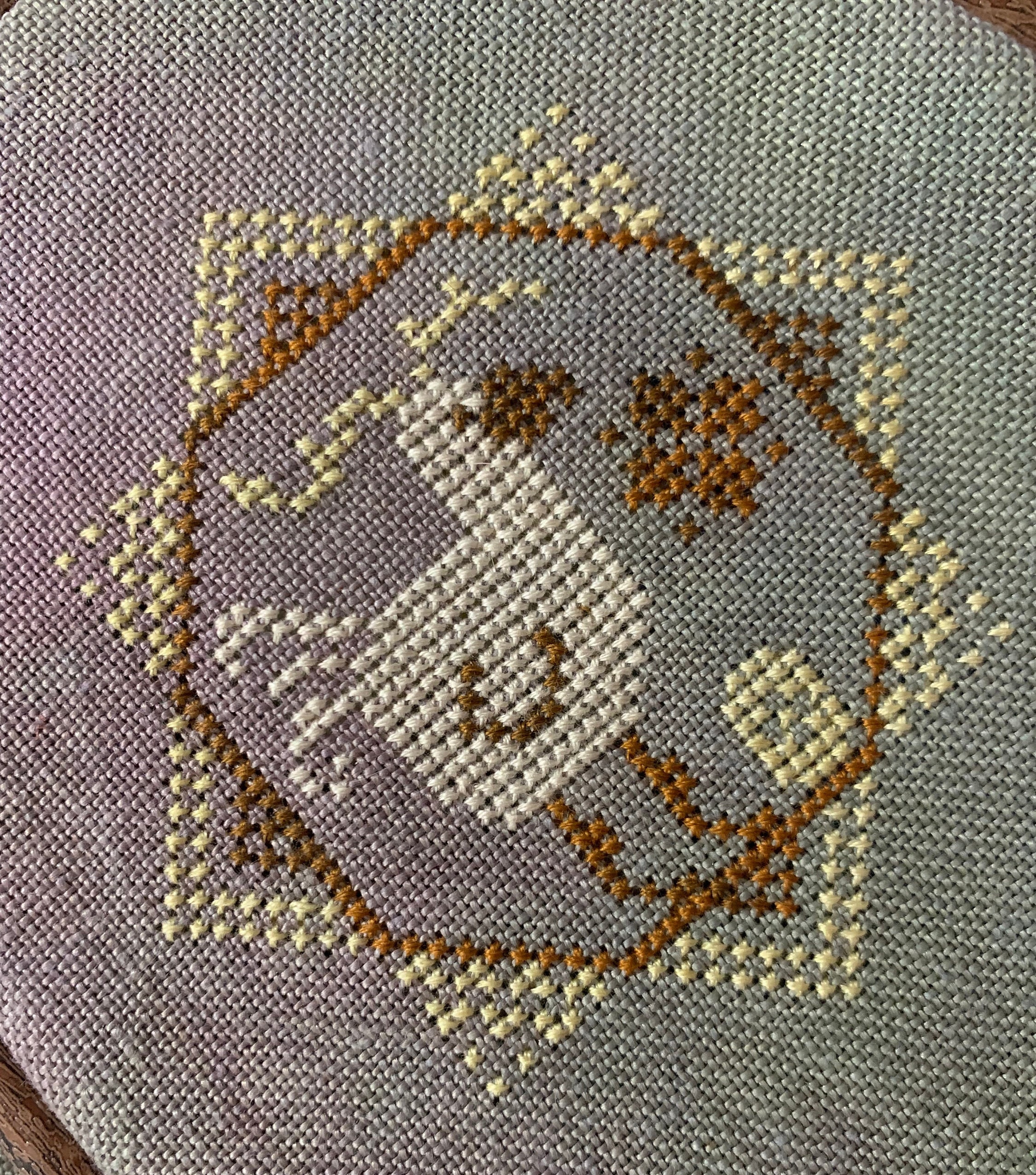 Quirky Quaker: Elwetritsch - PDF Pattern - Cross Stitch - Darling & Whimsy Designs